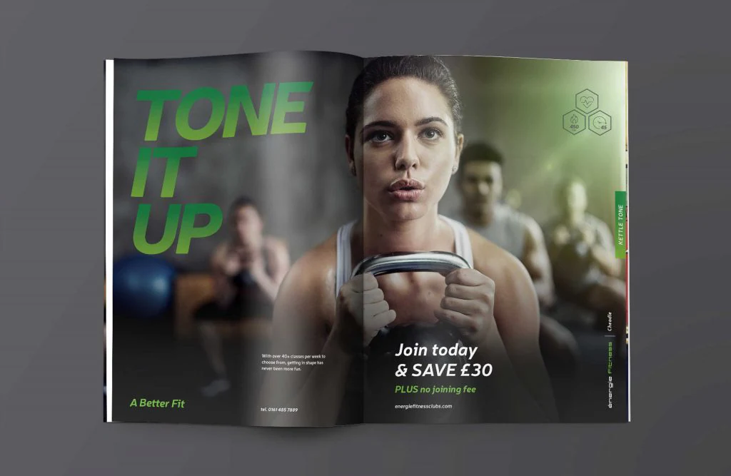 Energie Fitness project artwork
