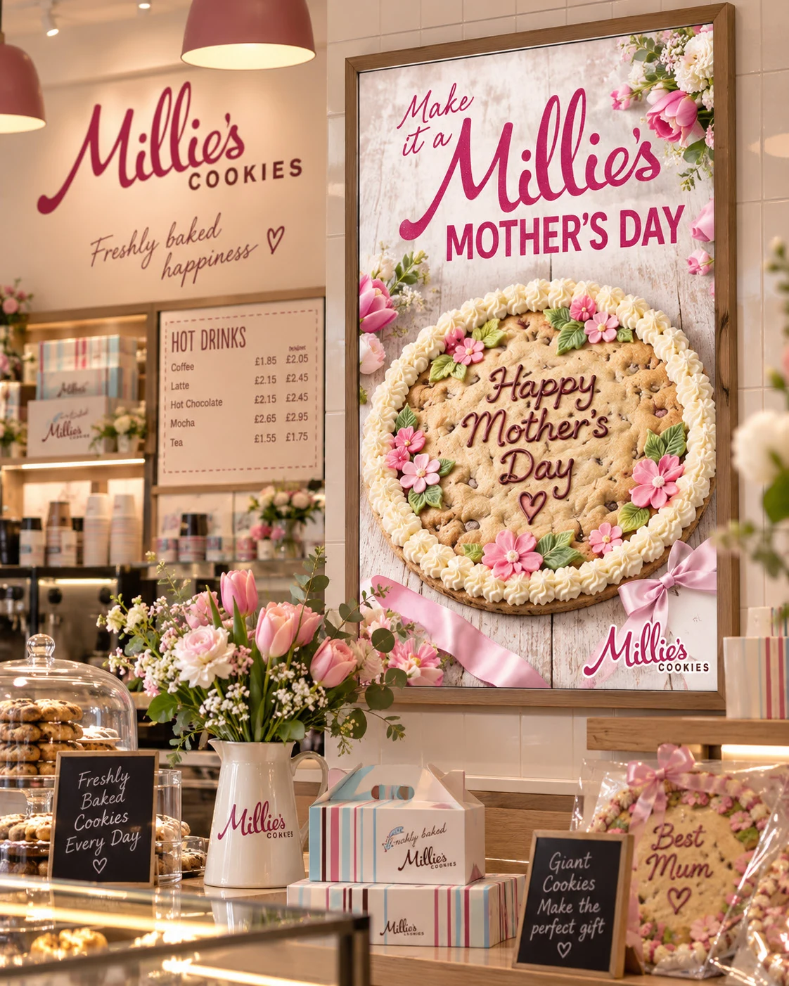 Millie’s Cookies project artwork