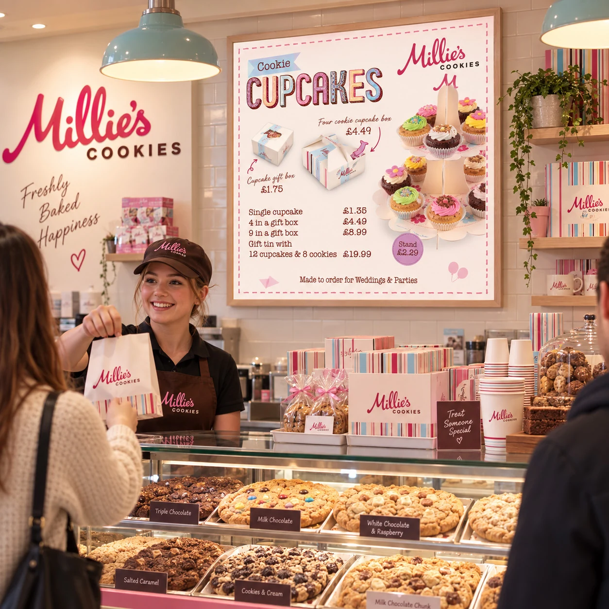 Millie’s Cookies project artwork