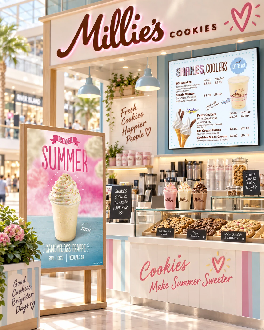 Millie’s Cookies project artwork