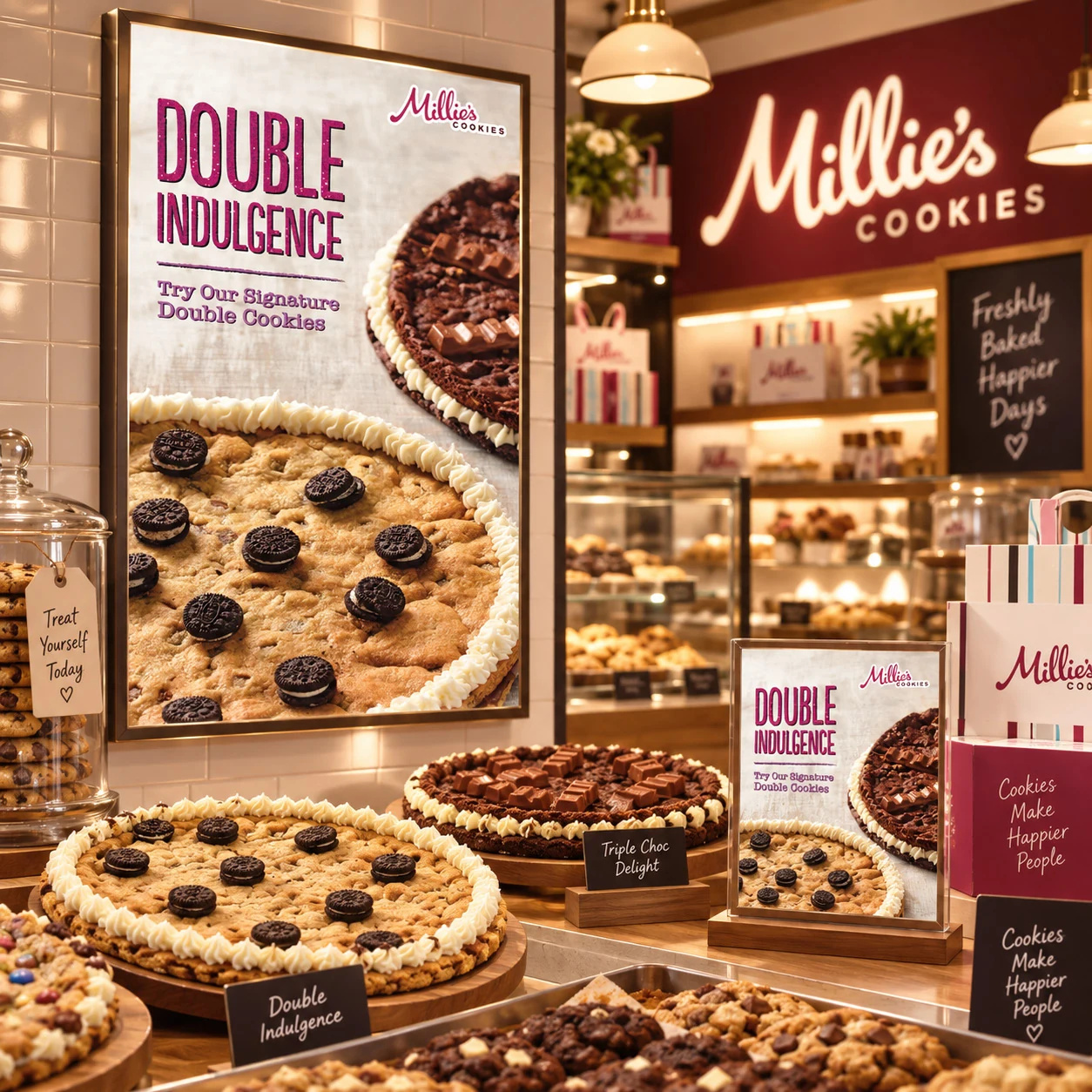 Millie’s Cookies project artwork