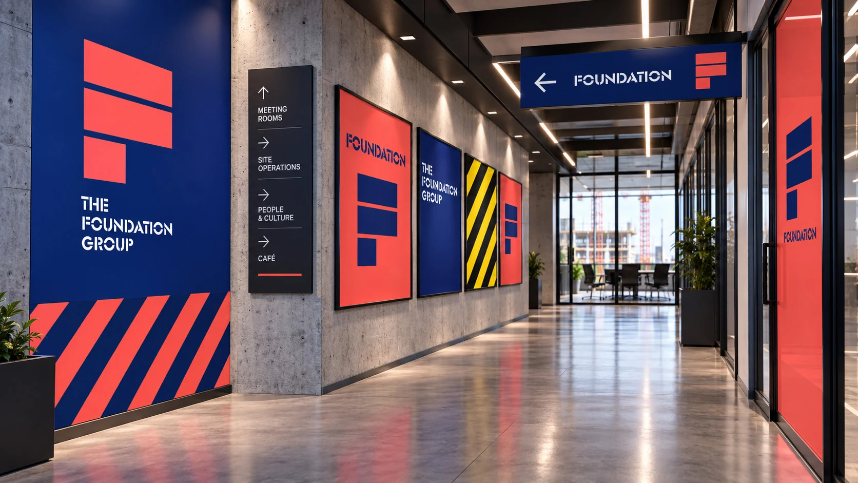 Seddon Construction / Foundation project artwork