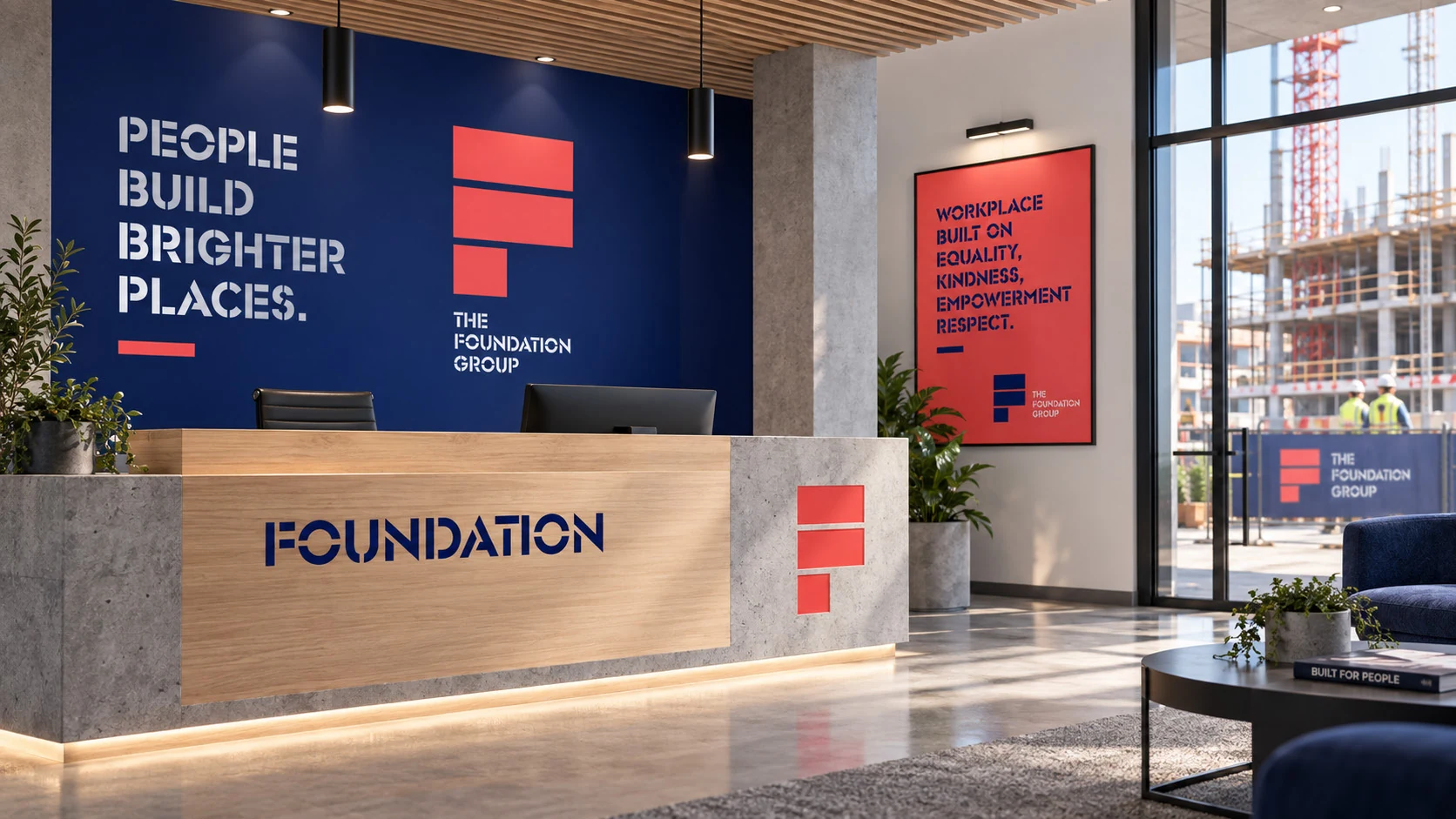 Seddon Construction / Foundation project artwork