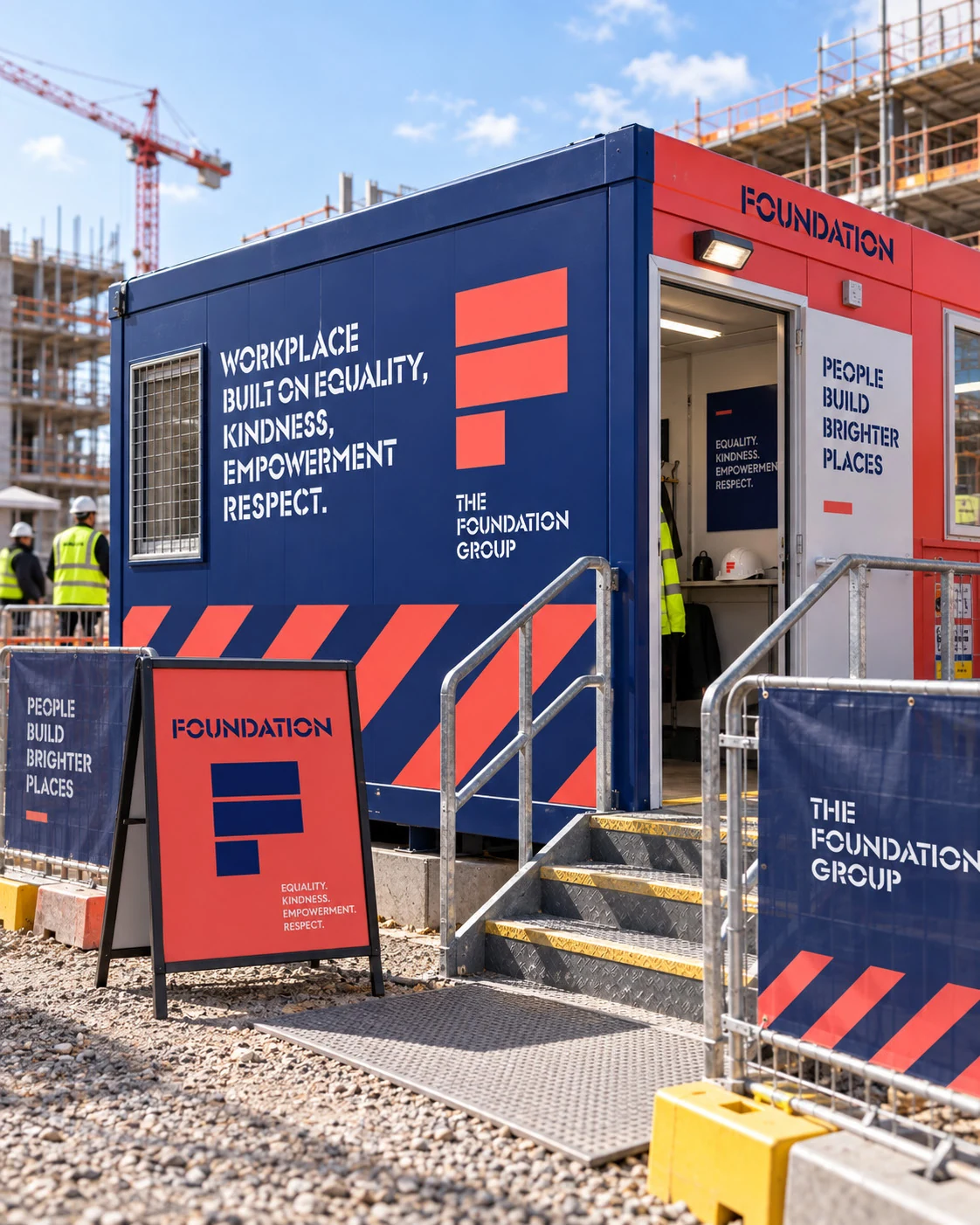 Seddon Construction / Foundation project artwork
