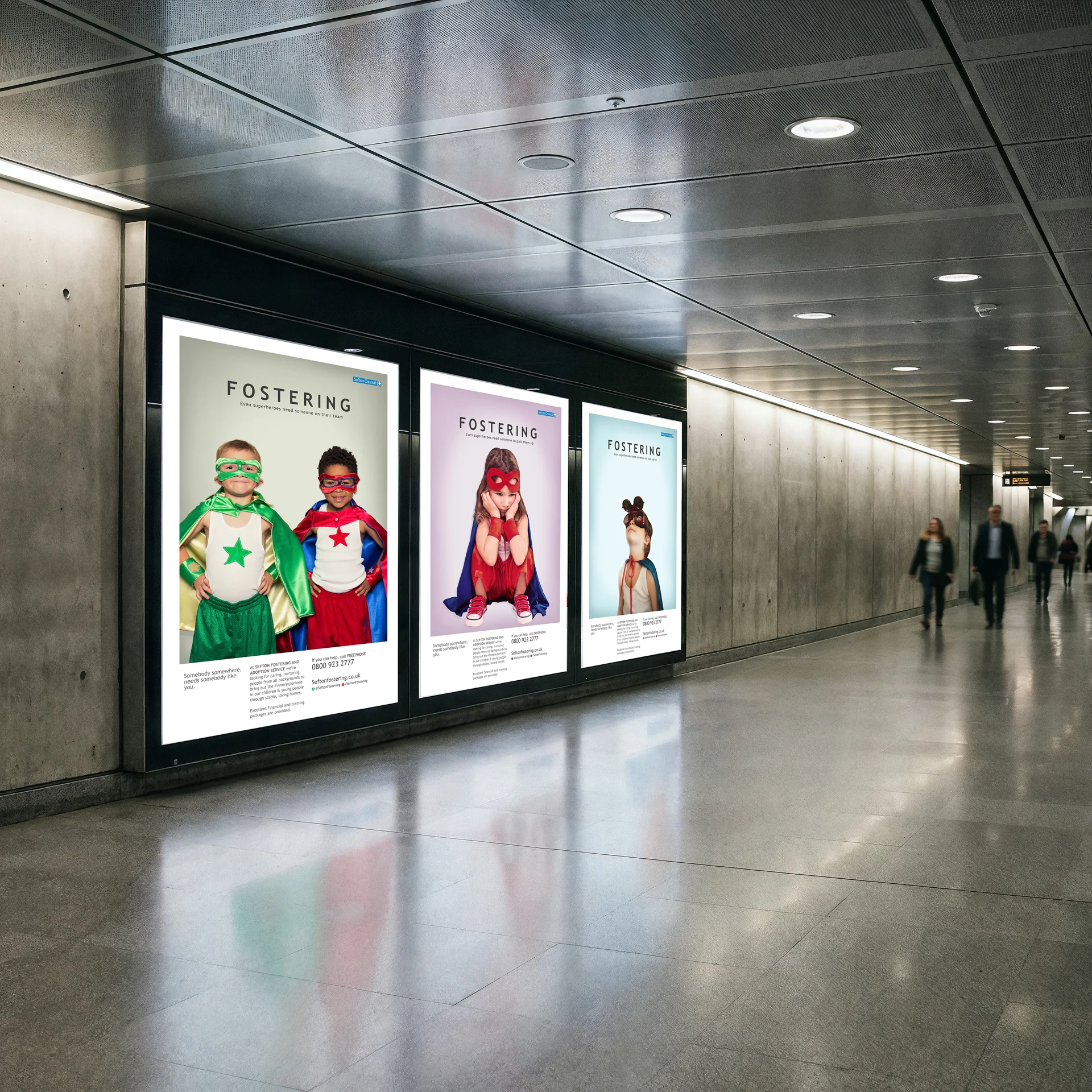 Sefton Fostering project artwork