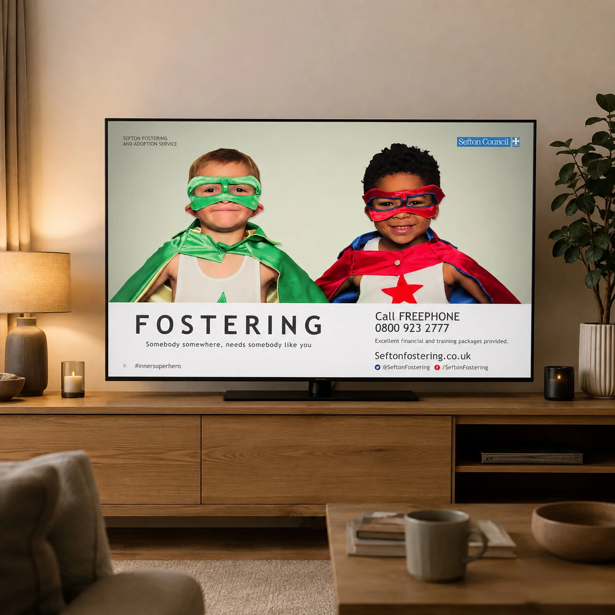Sefton Fostering project artwork