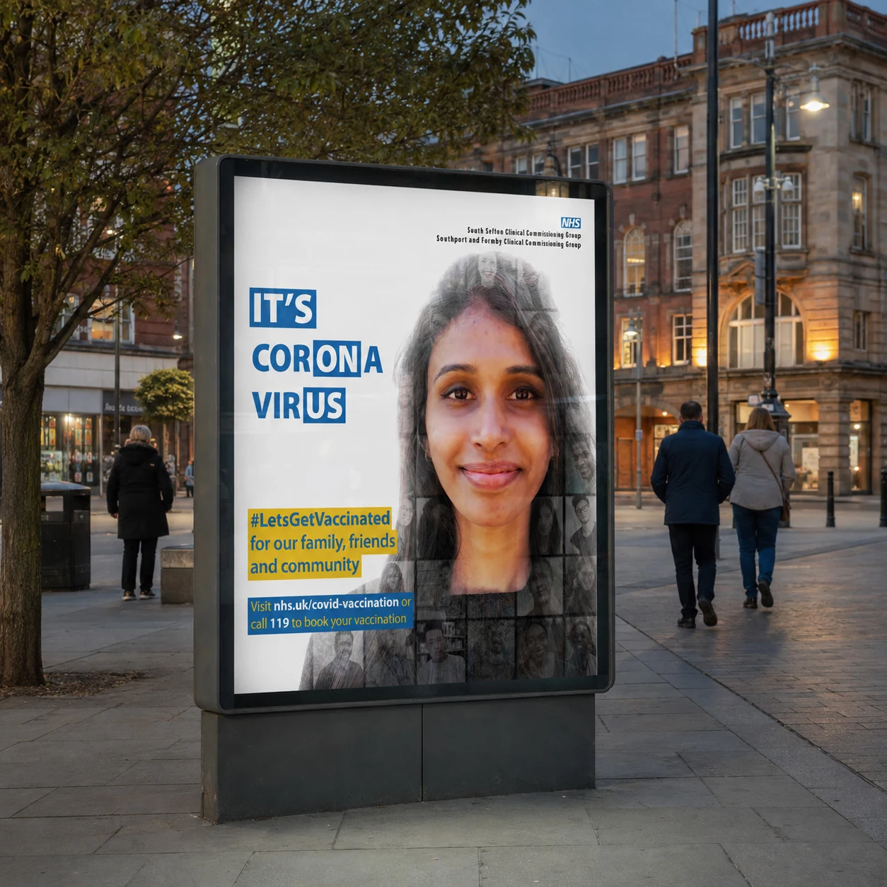 NHS — It’s On Us project artwork