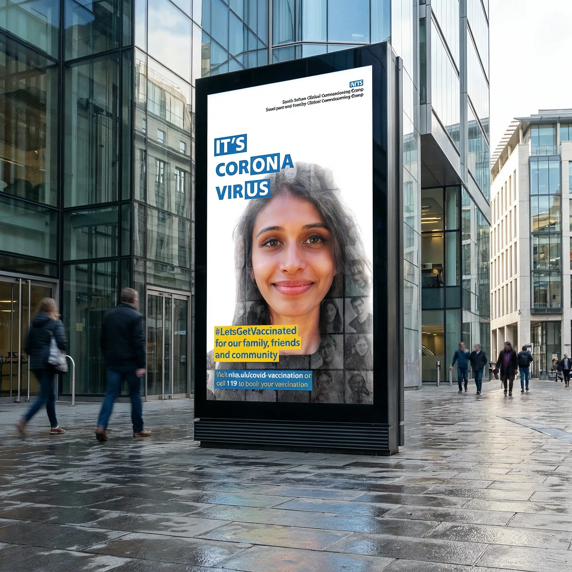 NHS — It’s On Us project artwork